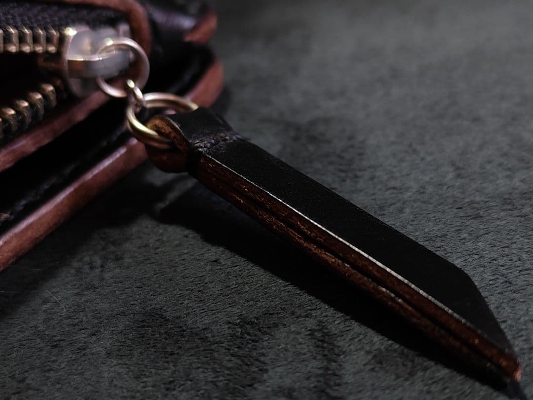 石山 裕也様オーダーカスタム　HORWEENクロムエクセル トラッカーウォレット