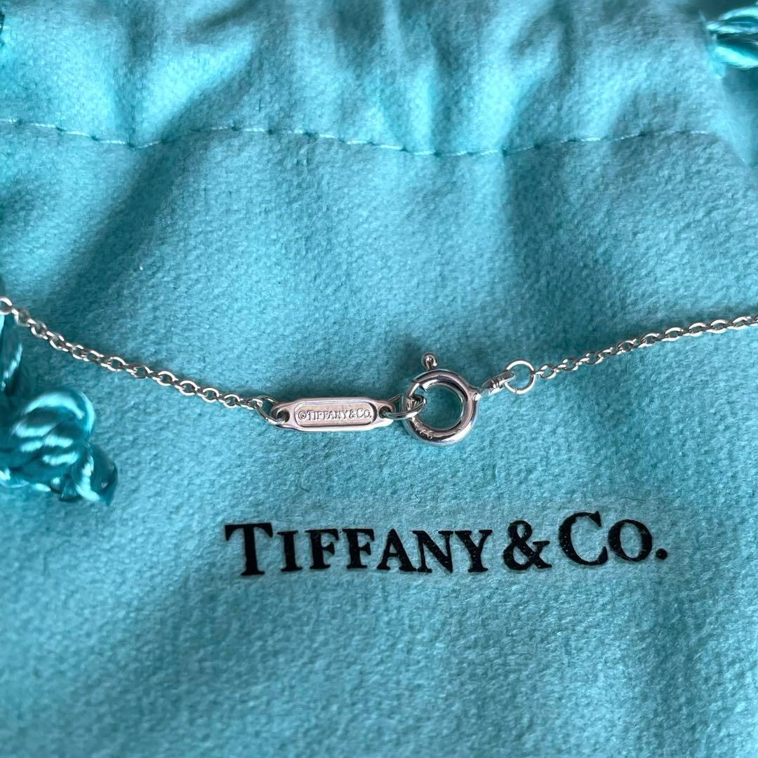 ティファニー ダブル ハート タグ ペンダント ネックレス ミニ