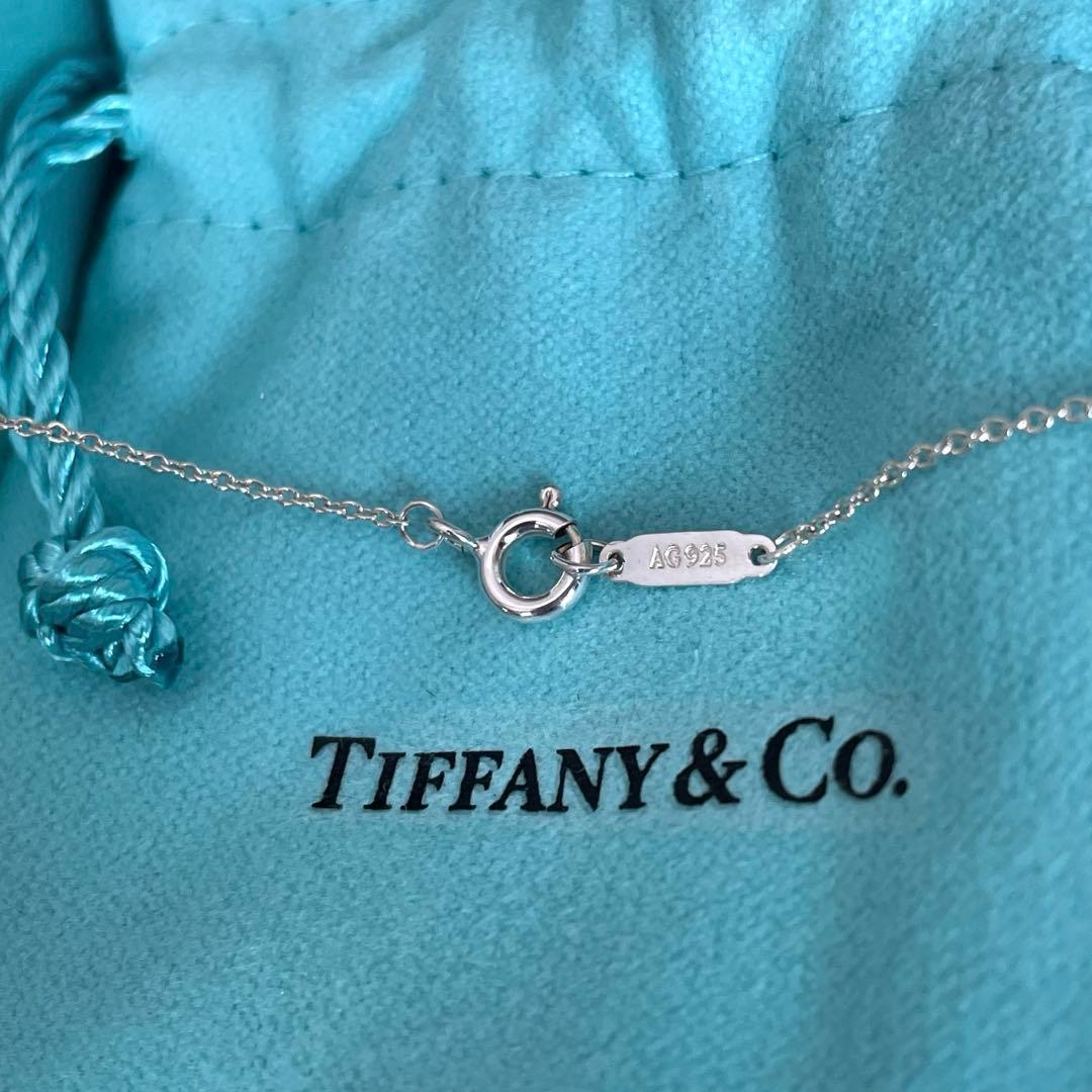 ティファニー ダブル ハート タグ ペンダント ネックレス ミニ