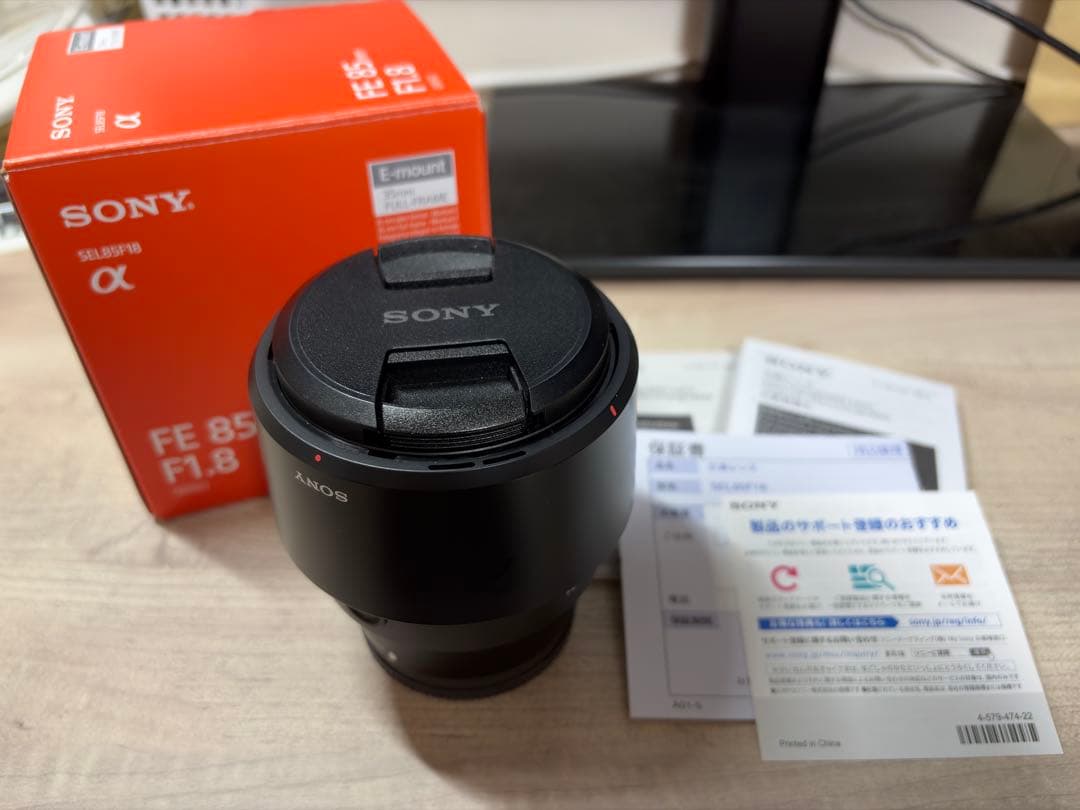 【美品・年末年始も発送可】FE 85mm F1.8 単焦点レンズ