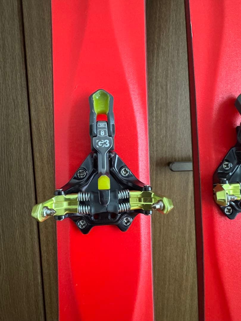 バックカントリースキー板G3FINDr94　182　ビンディングG3ZED-12