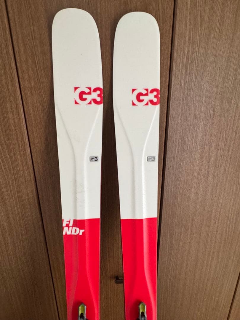 バックカントリースキー板G3FINDr94　182　ビンディングG3ZED-12