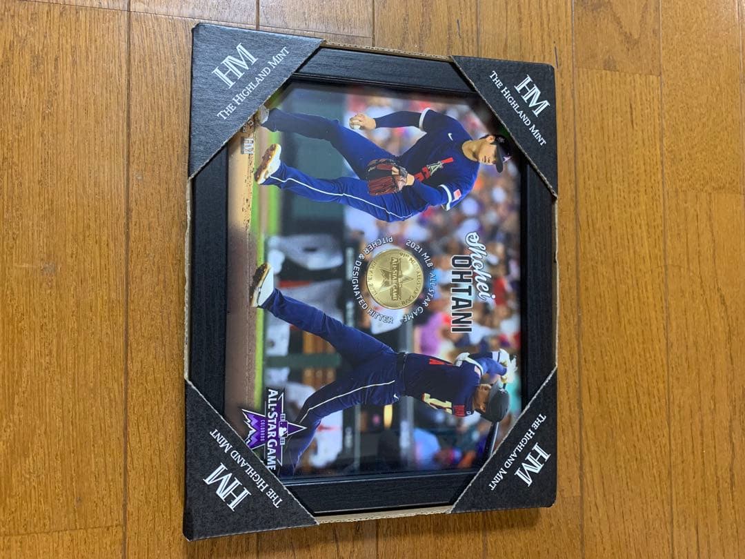 大谷翔平　特大　　フォト　限定ブラックウッド　MLB公認　新品未使用