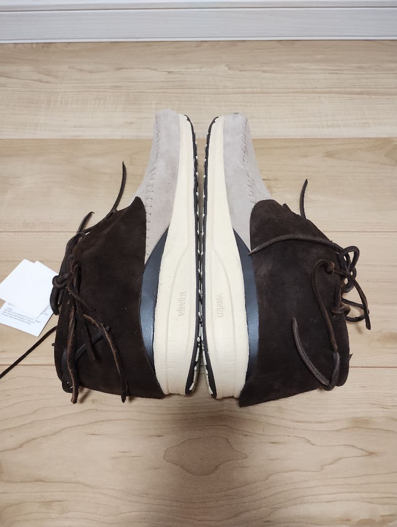 [未使用] VISVIM FBT WAXED 2-TONE BEIGE