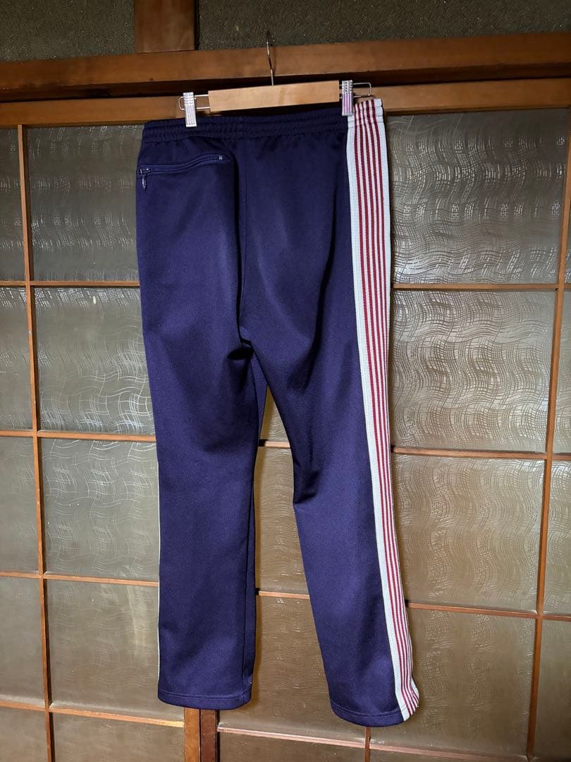 美品！ニードルスNeedles Narrow サイズS トラックパンツ　パープル