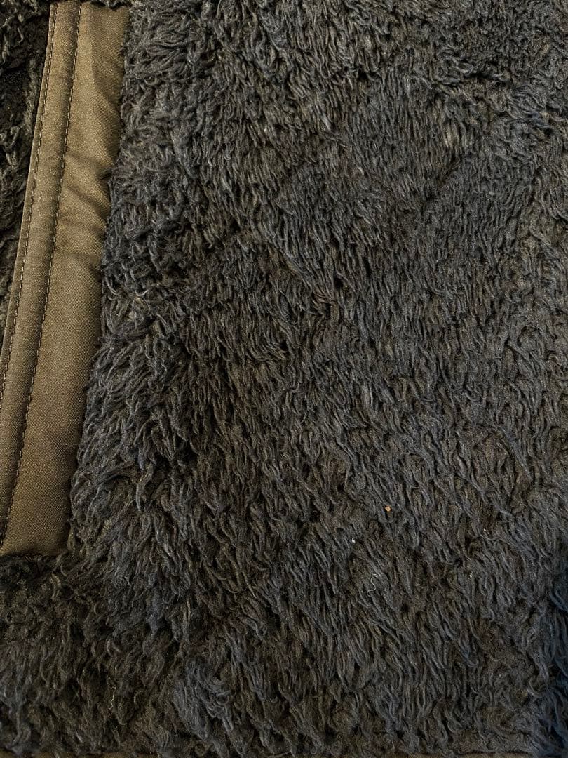 S PATAGONIAリバーシブル フード ボア ベスト ロス ガトス