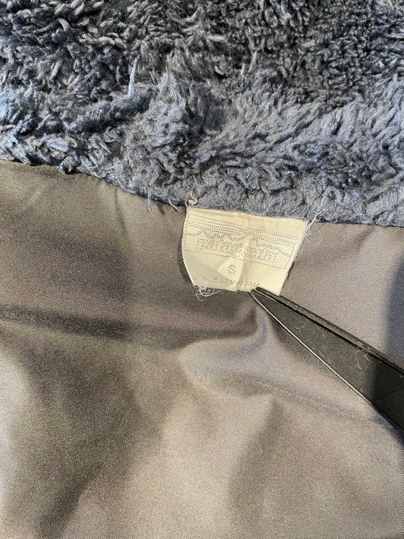 S PATAGONIAリバーシブル フード ボア ベスト ロス ガトス