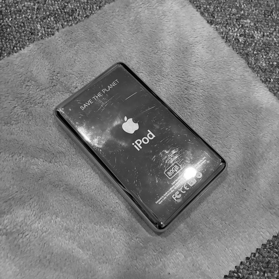 iPod classic 5.5th 80GB シルバー