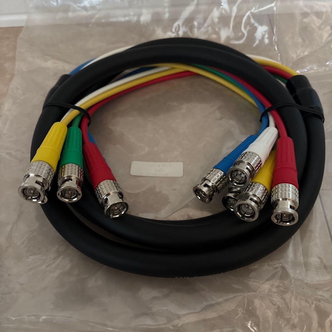 CANARE 5VS02-3C 2m BNCマルチケーブル　　3本set