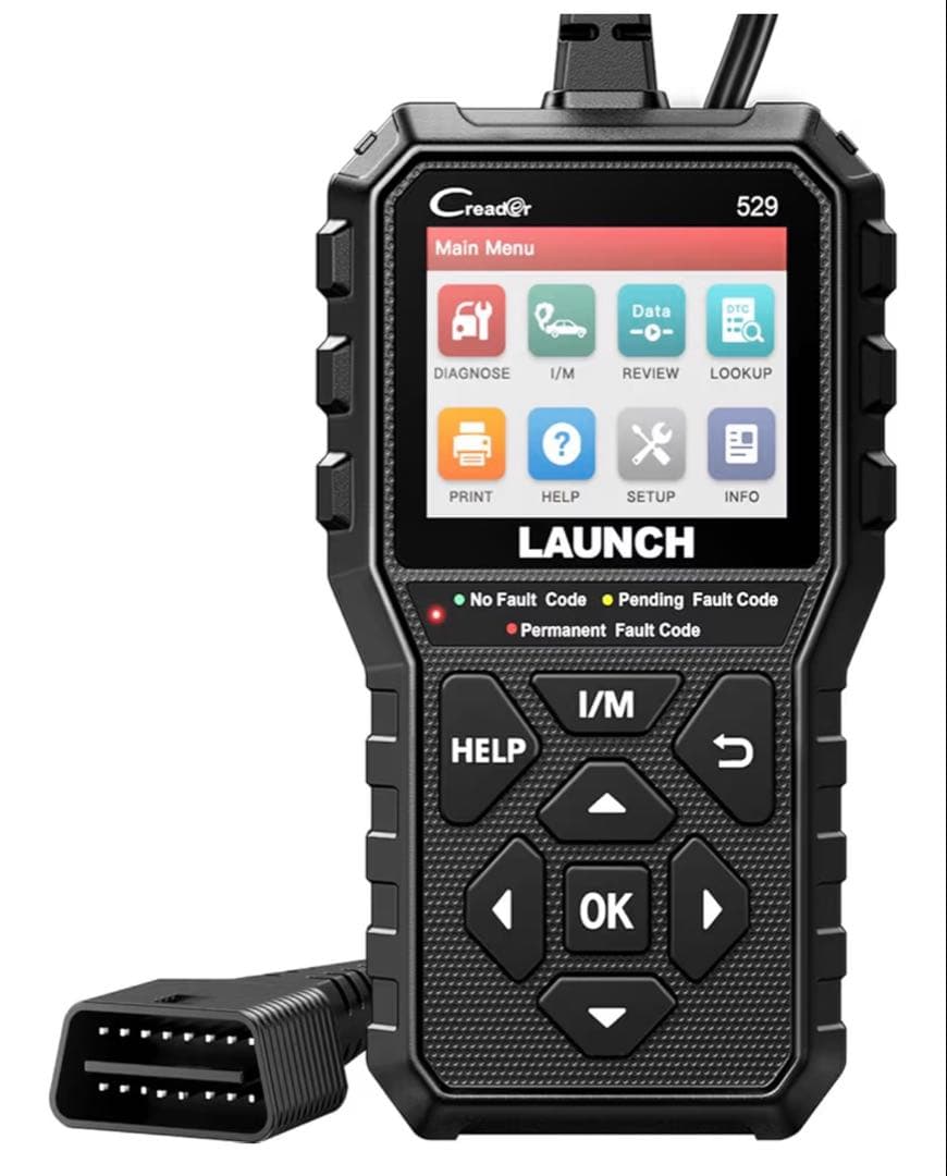 自動車診断ツール　故障診断機 チェックエンジンライトの消灯