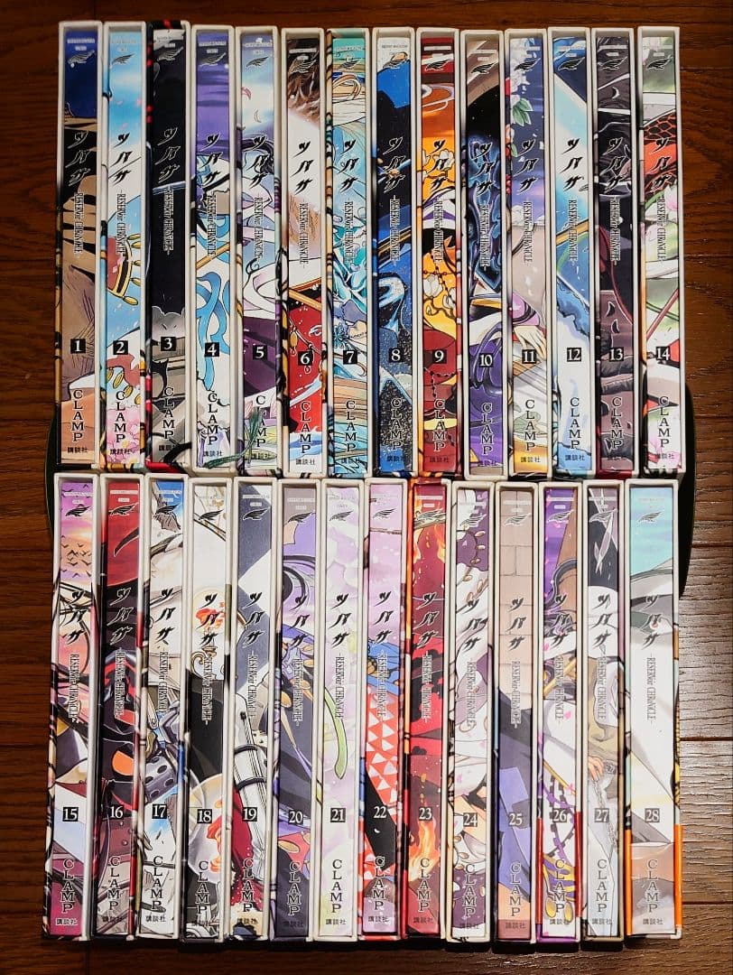 【全巻セット】ツバサ 豪華版 全28巻 CLAMP ポストカード 完全版 愛蔵版