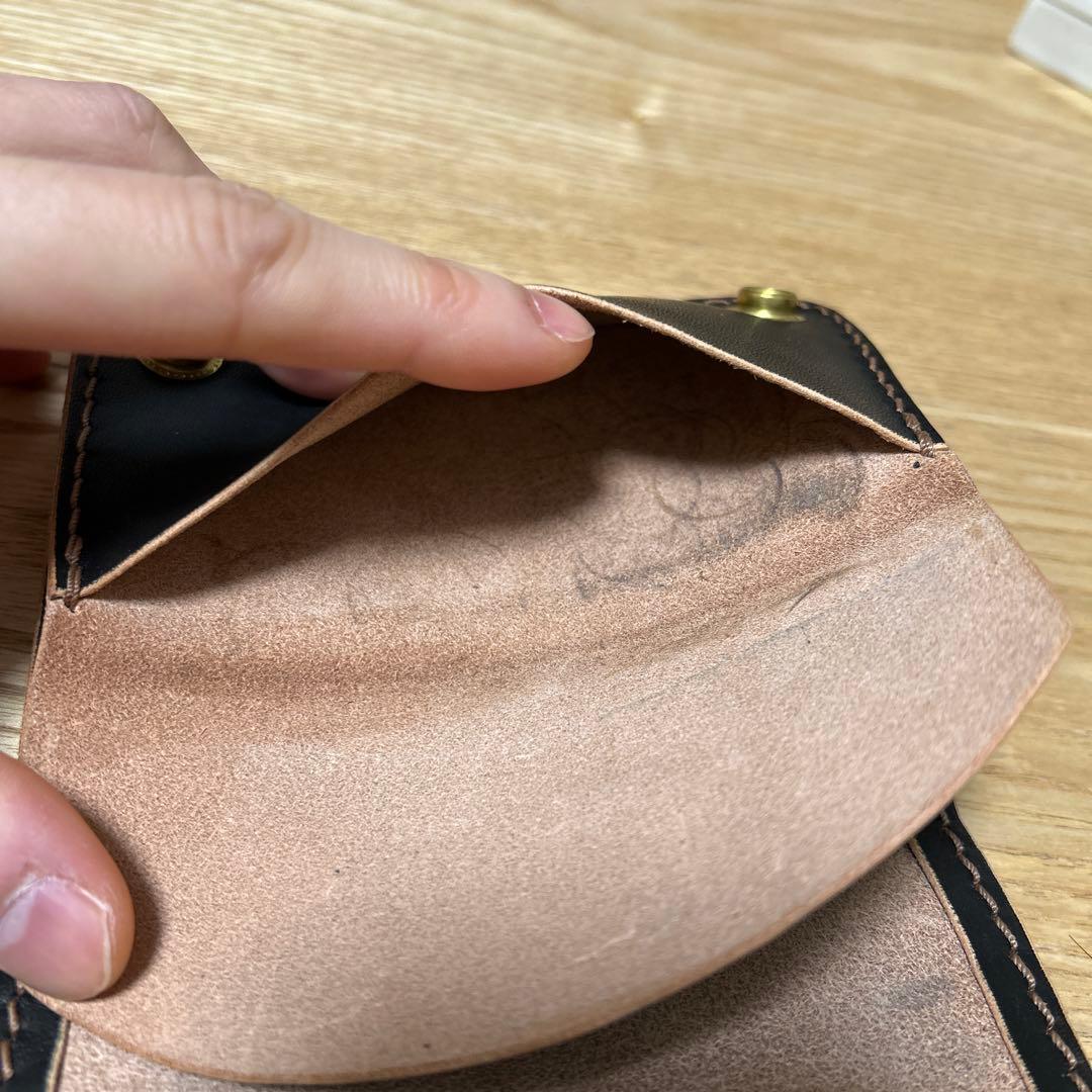 OOLJEE leather ヒリー　ミドルトラッカーウォレット