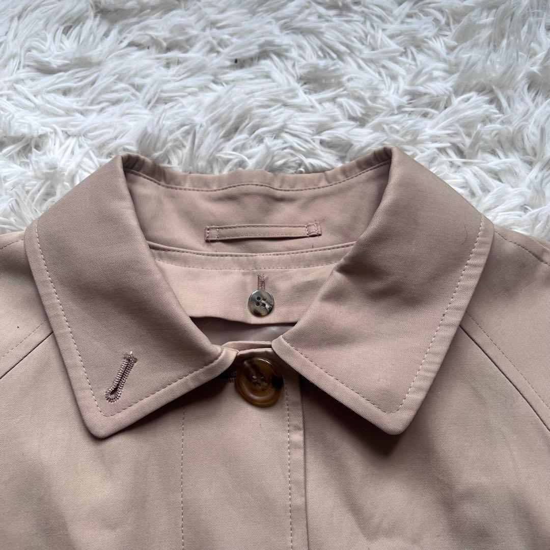 美品 バーバリーロンドン ステンカラーコート ライナー付き ノバチェック L