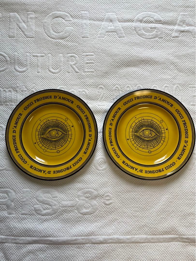 新品未使用！GUCCI スターアイ デザートプレート 2点セット