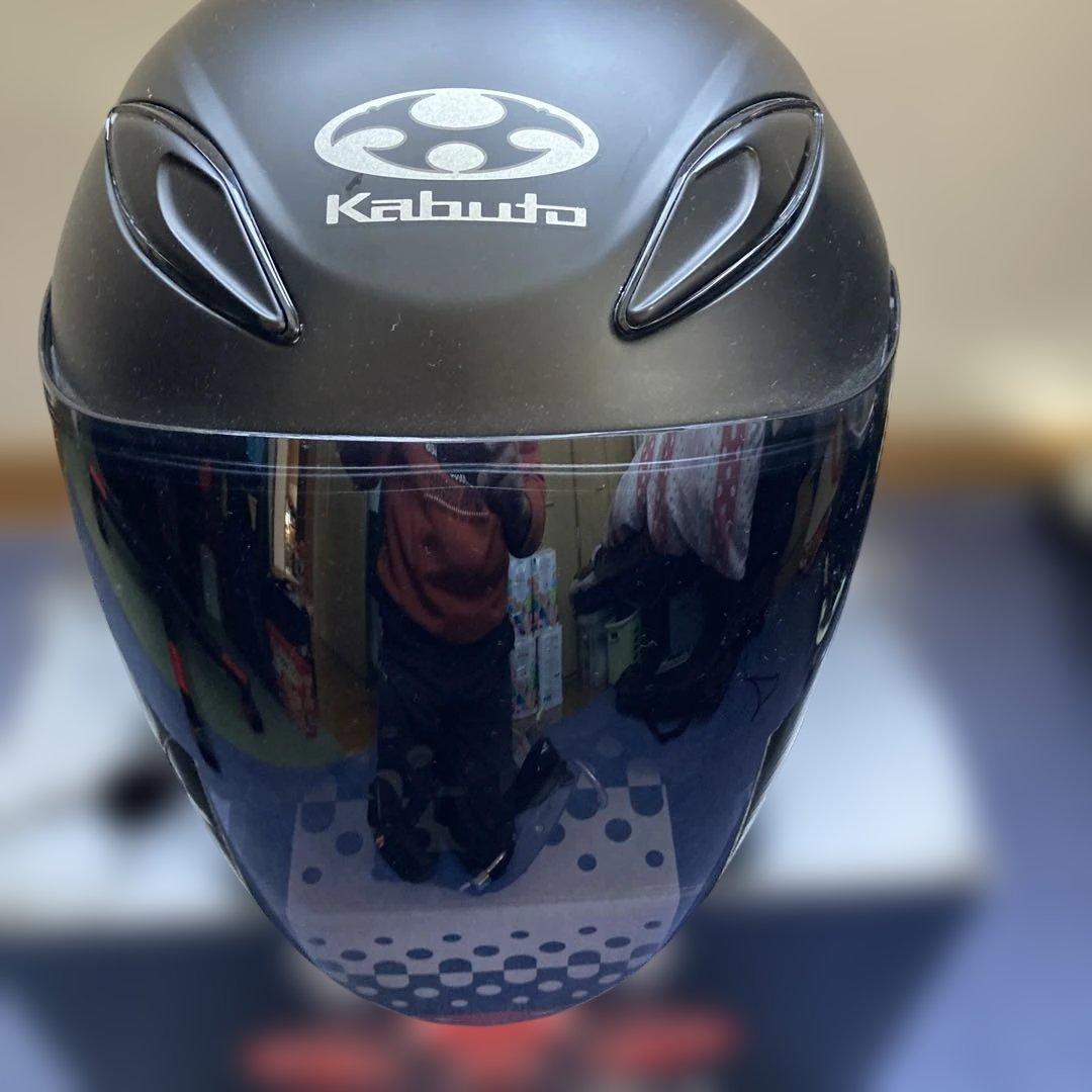 Kabuto avand II ジェットヘルメット マットブラック