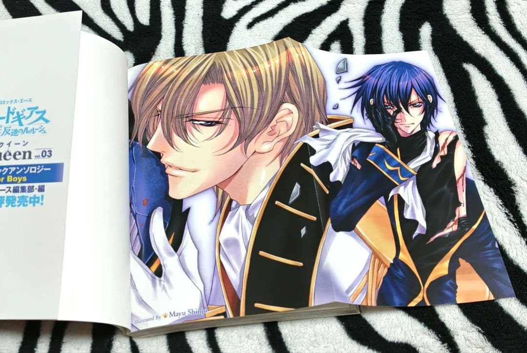 希少! コードギアス アンソロジー ナイト 1巻~5巻 4冊初版 2つ折ポスター