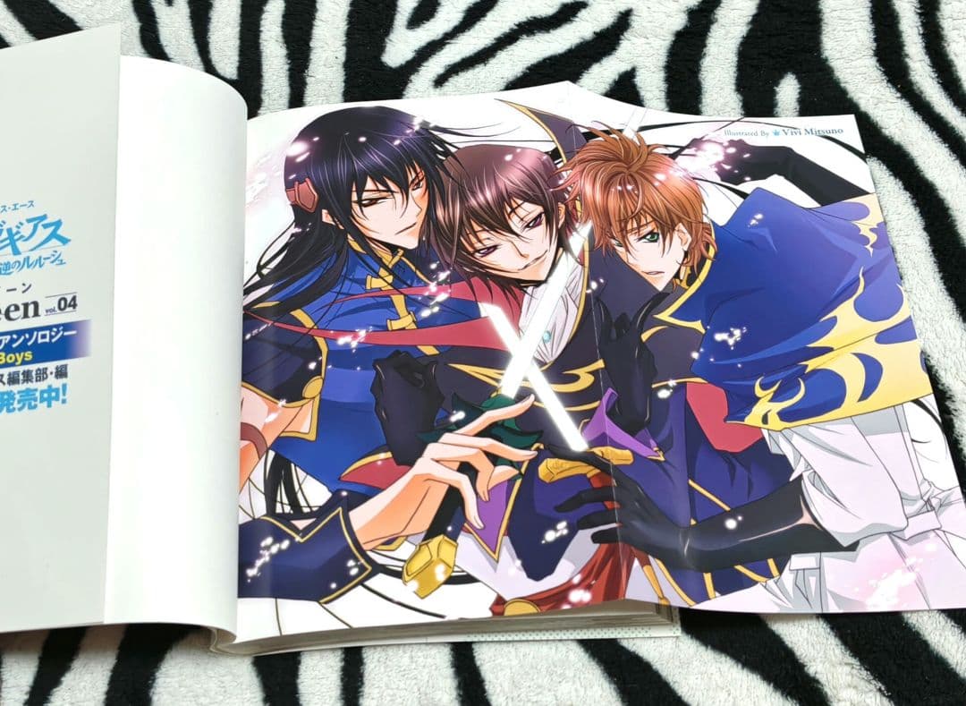 希少! コードギアス アンソロジー ナイト 1巻~5巻 4冊初版 2つ折ポスター