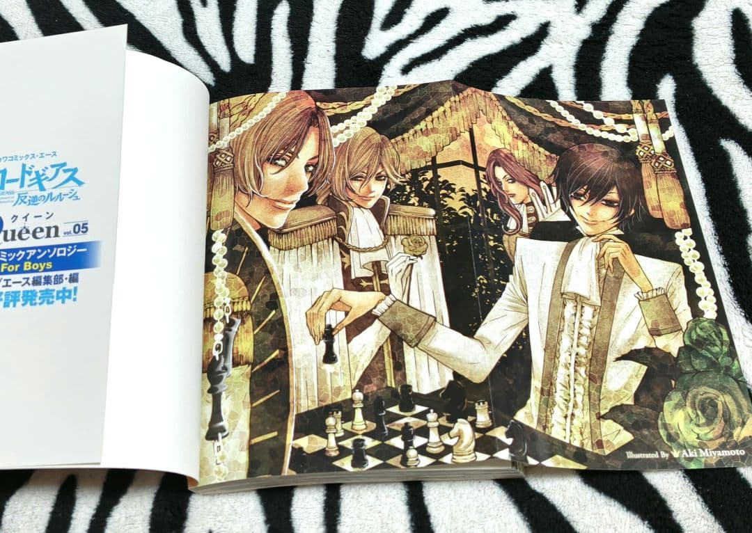 希少! コードギアス アンソロジー ナイト 1巻~5巻 4冊初版 2つ折ポスター