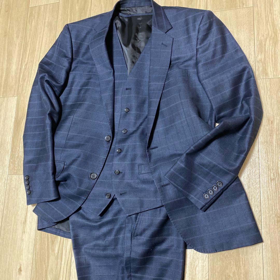 期間限定値下げ定価115,000円⭐︎メンズティノラス⭐︎3ピーススーツLL