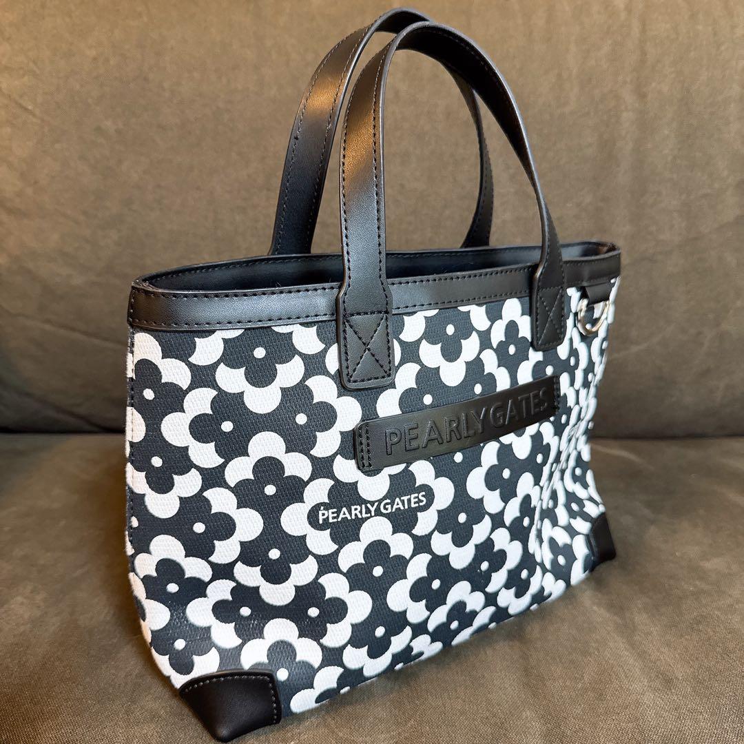 PEARLY GATESパーリーゲイツ　ジオメトリック　花柄　カートバッグ
