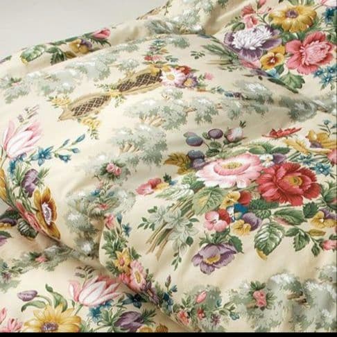 Sanderson 花柄 ダウンケット 西川　ダウン85% 150×210cm