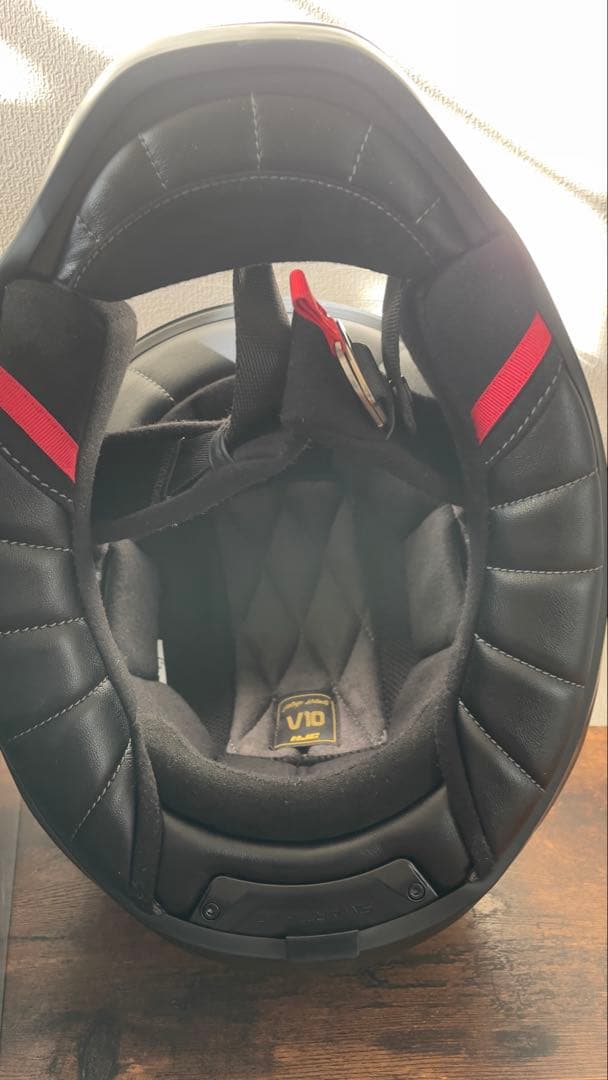 HJC V10 フルフェイスヘルメット L ダークスモークシールド付き