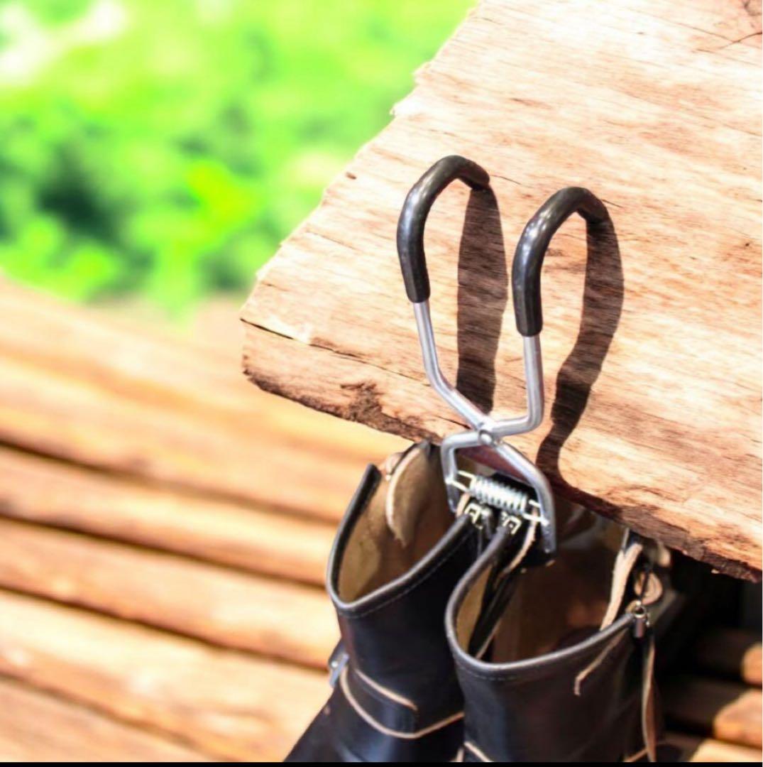 【大人気】 ブーツハンガーラック BOOTS HANGER 革タグ付き 新品