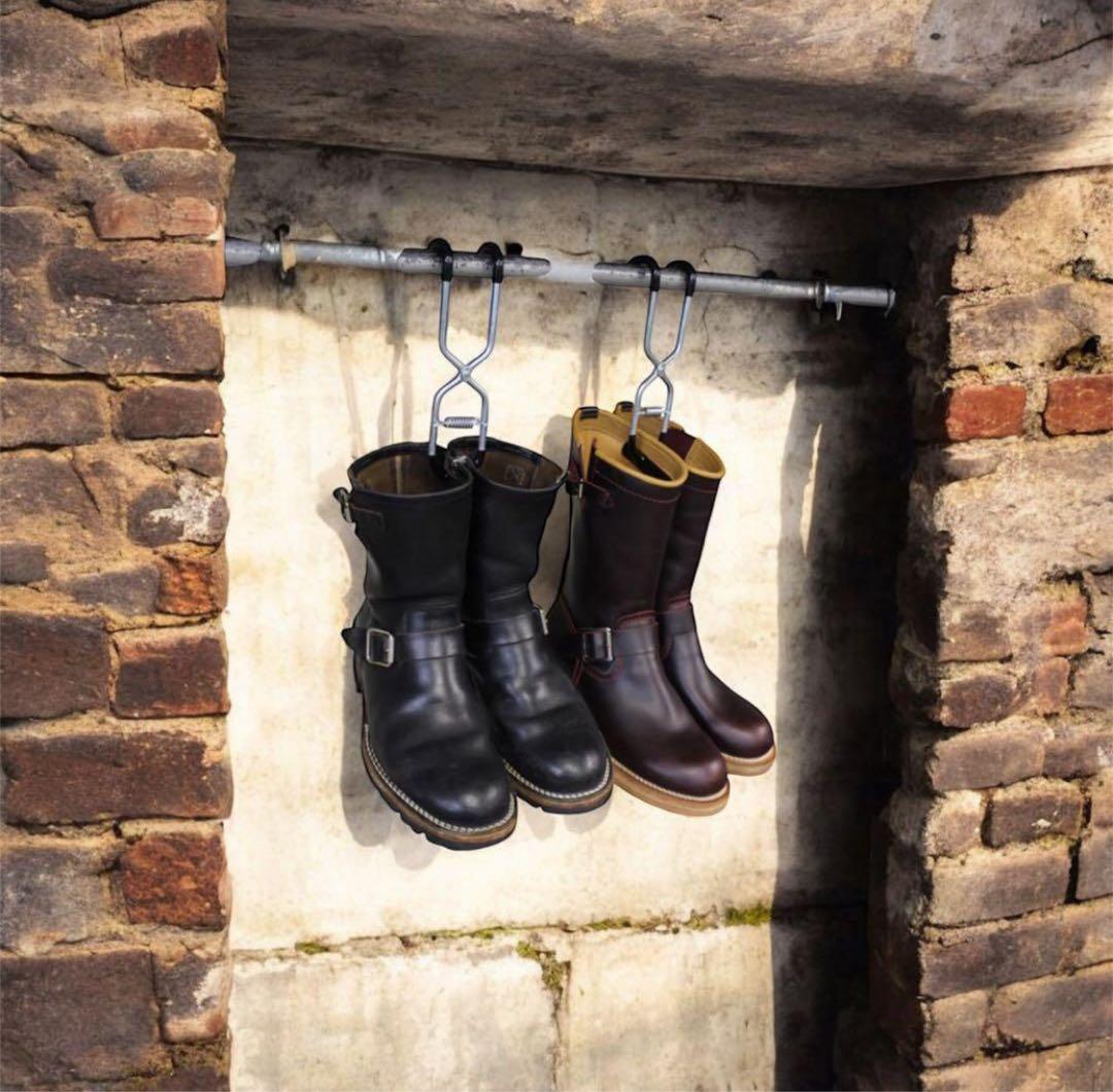 【大人気】 ブーツハンガーラック BOOTS HANGER 革タグ付き 新品