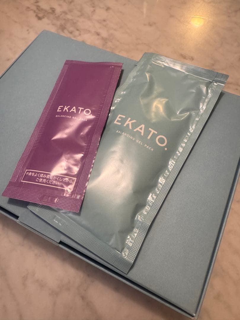 【未使用】EKATO.BALANCING GEL PACK 10パック＋1パック