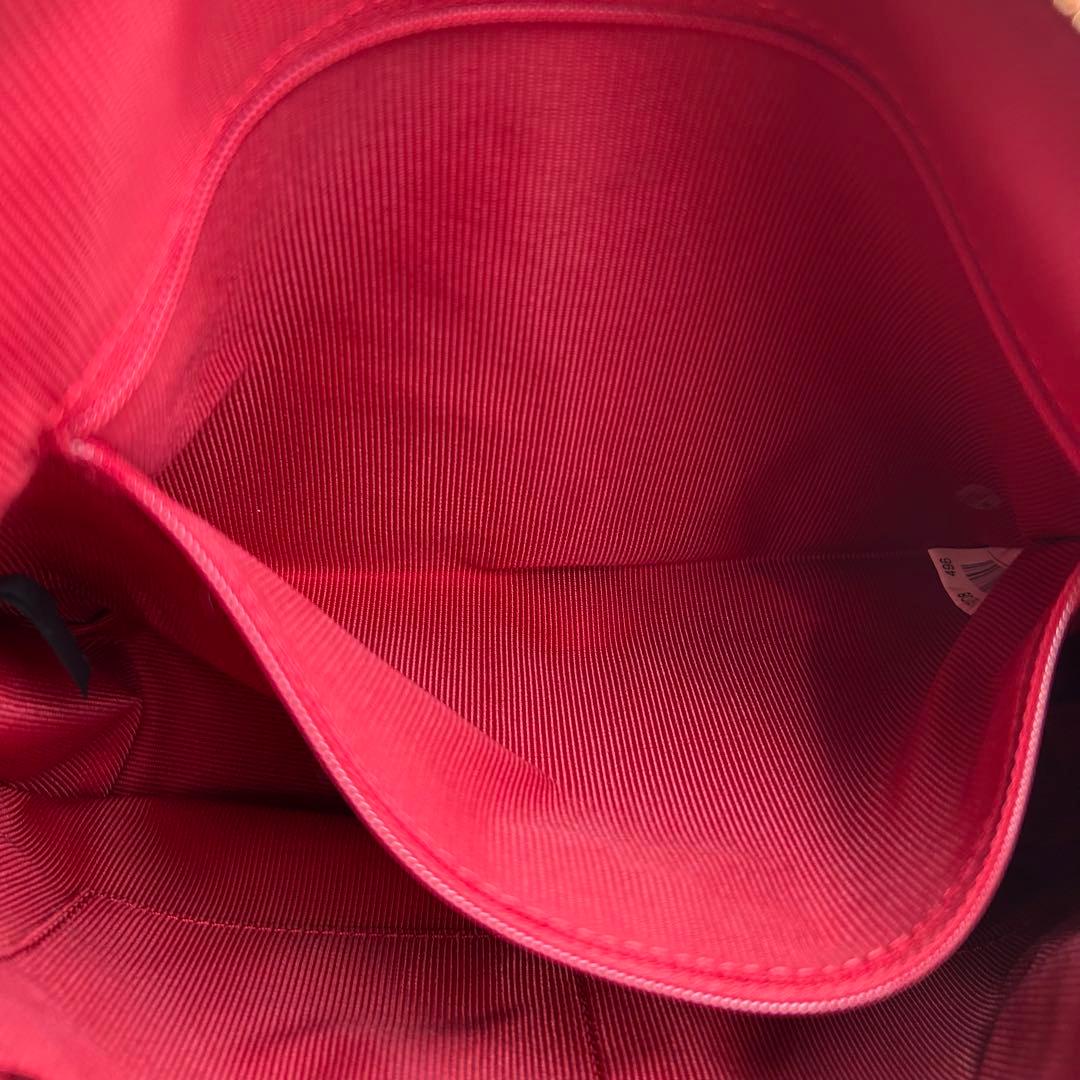 極美品　FURLA　フルラ　ショルダーバッグ　オールレザー　赤　ロゴ　斜め掛け◎