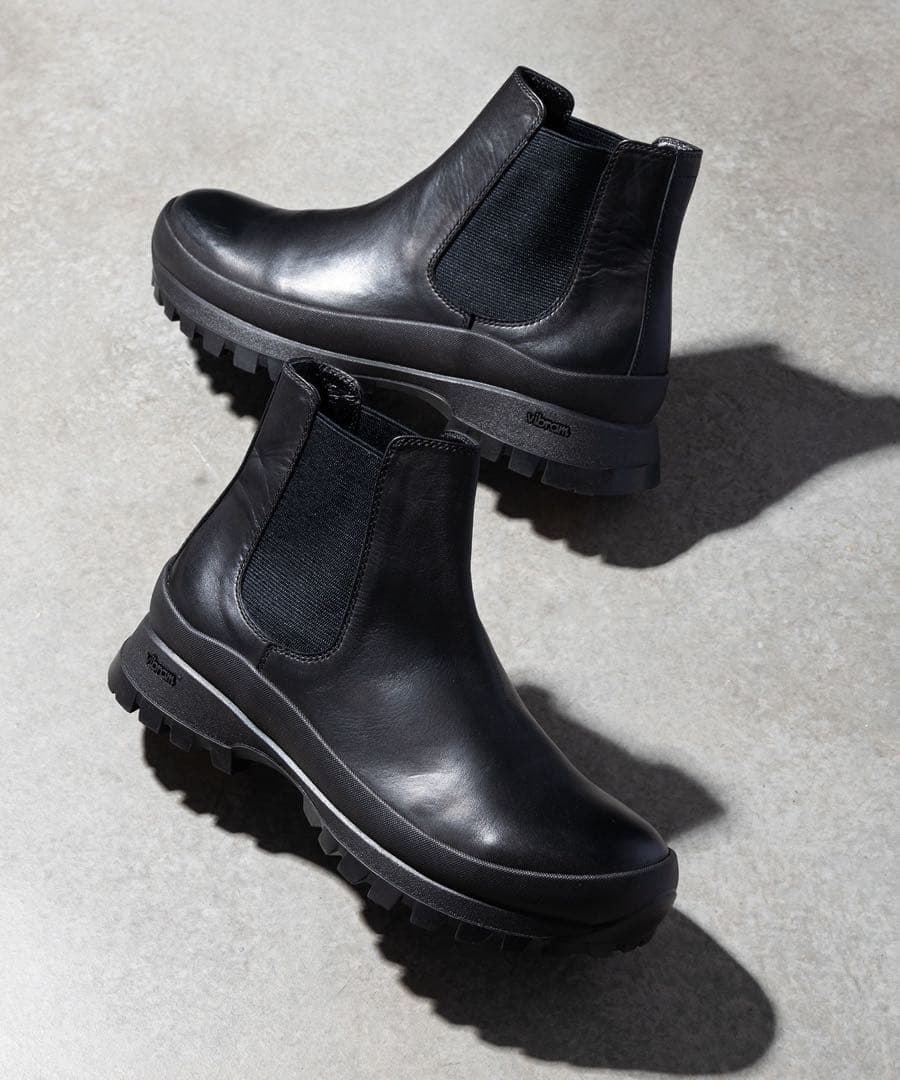 け*ん様 PADRONE STUDIOUS別注 ビブラムソール サイドゴアブーツ