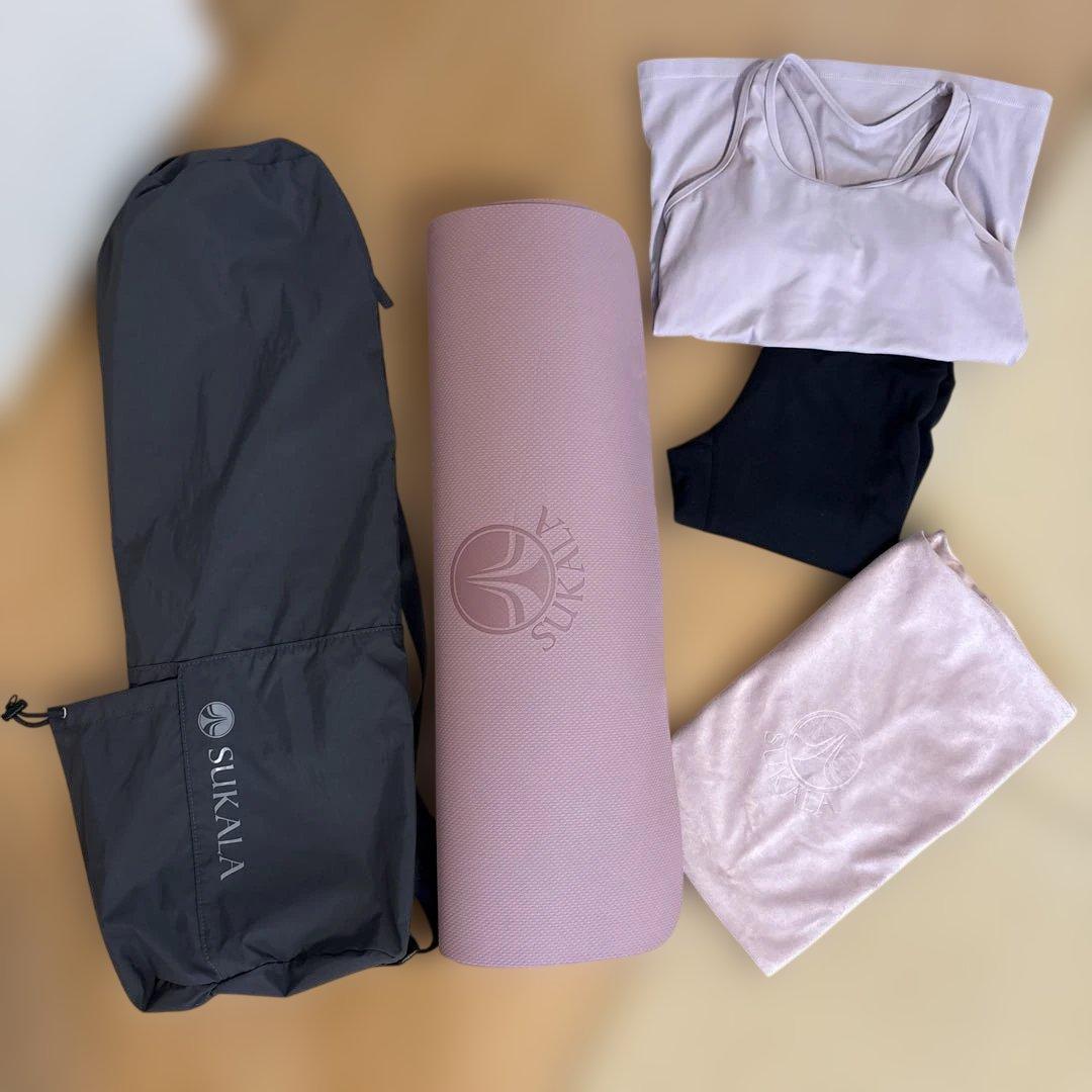 LAVA SUKALA ヨガマットセット ピンク