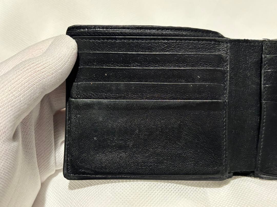 BALENCIAGA 二つ折り財布 ブラック