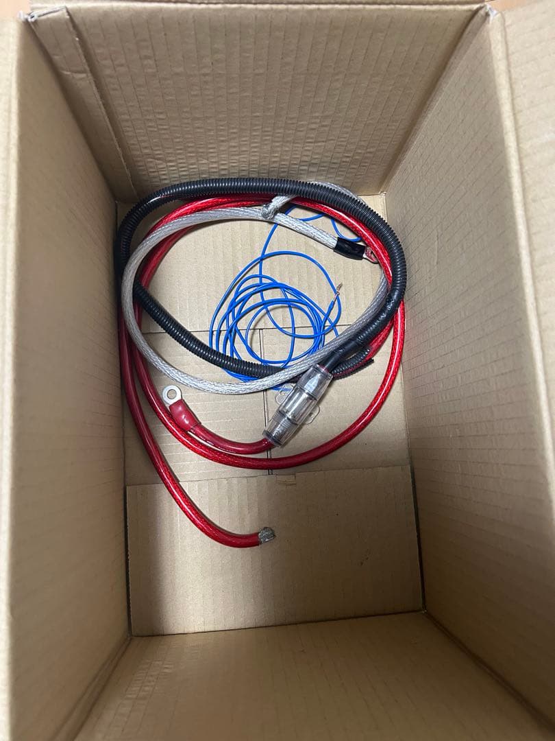 Ground Zeroスピーカー、各ケーブルセット