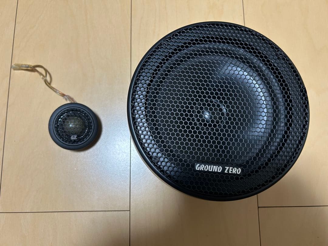 Ground Zeroスピーカー、各ケーブルセット