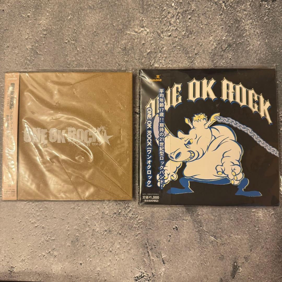 【廃盤】ONE OK ROCK 1st & Keep it real 2枚セット