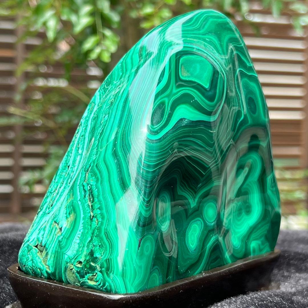✳️専用‼️✨癒される発色と模様✨高いヒーリングパワー✨マラカイト 原石 天然石