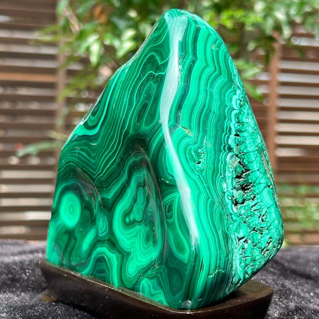 ✳️専用‼️✨癒される発色と模様✨高いヒーリングパワー✨マラカイト 原石 天然石