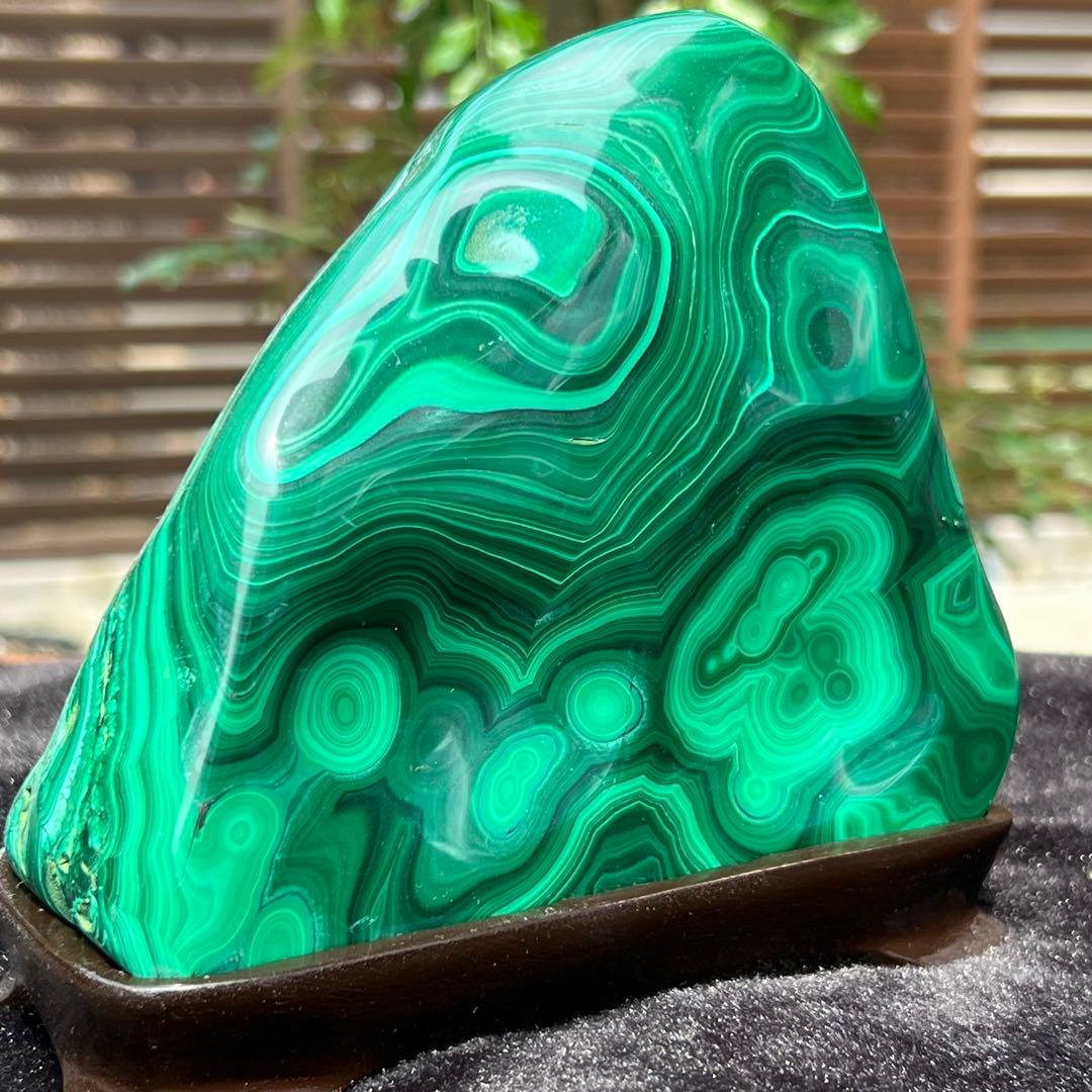 ✳️専用‼️✨癒される発色と模様✨高いヒーリングパワー✨マラカイト 原石 天然石