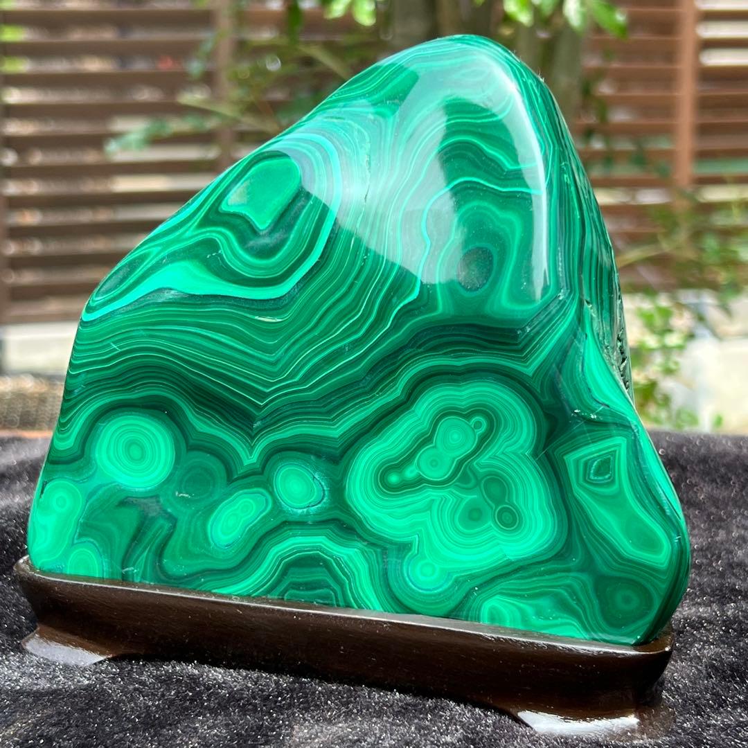 ✳️専用‼️✨癒される発色と模様✨高いヒーリングパワー✨マラカイト 原石 天然石