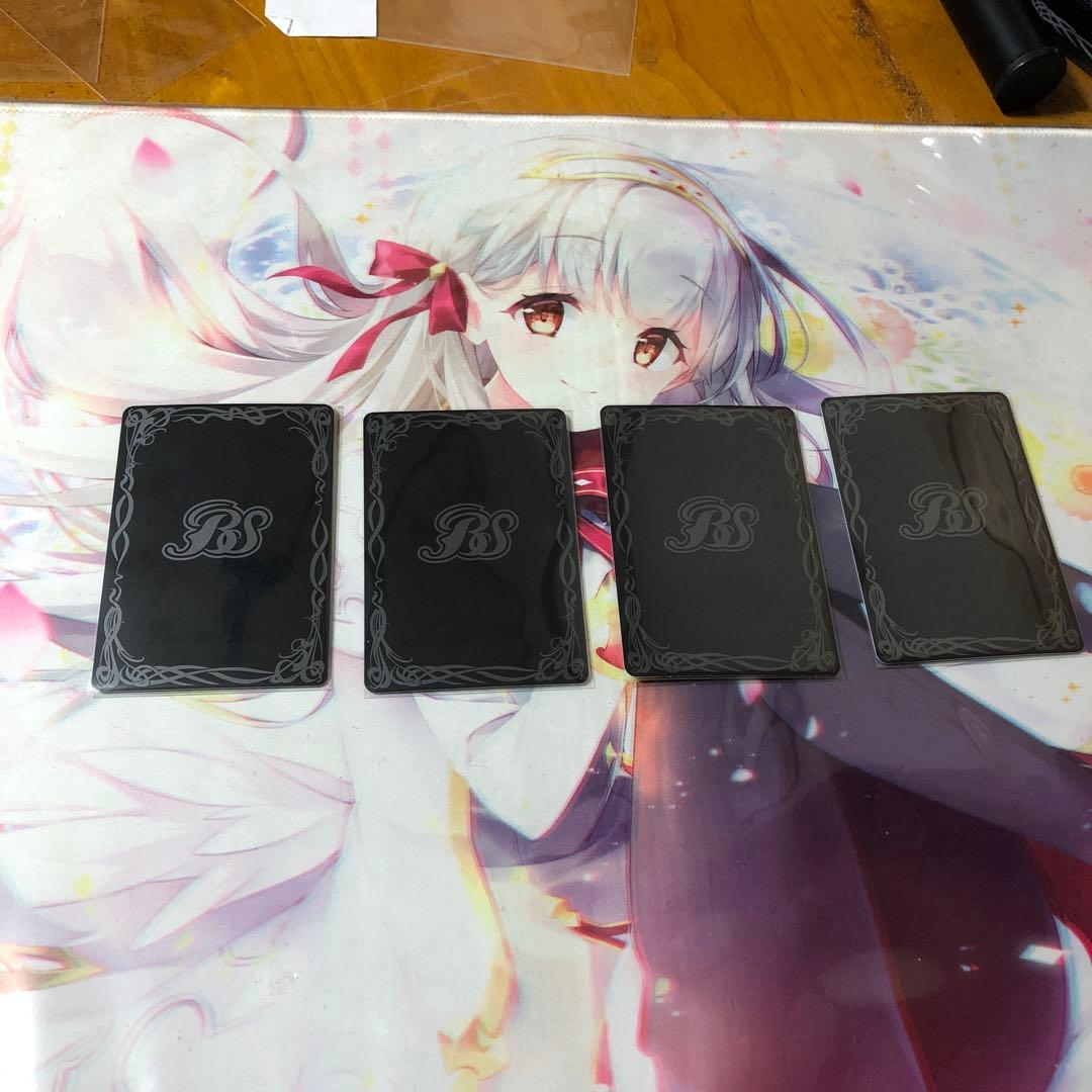 天魔王ゴッド・ゼクスx デッキパーツ4種各一枚