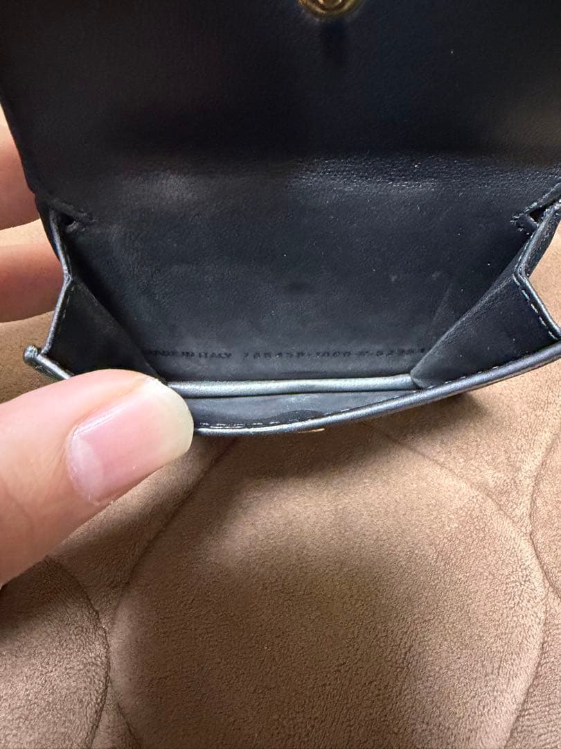 BALENCIAGA 二つ折り財布 黒