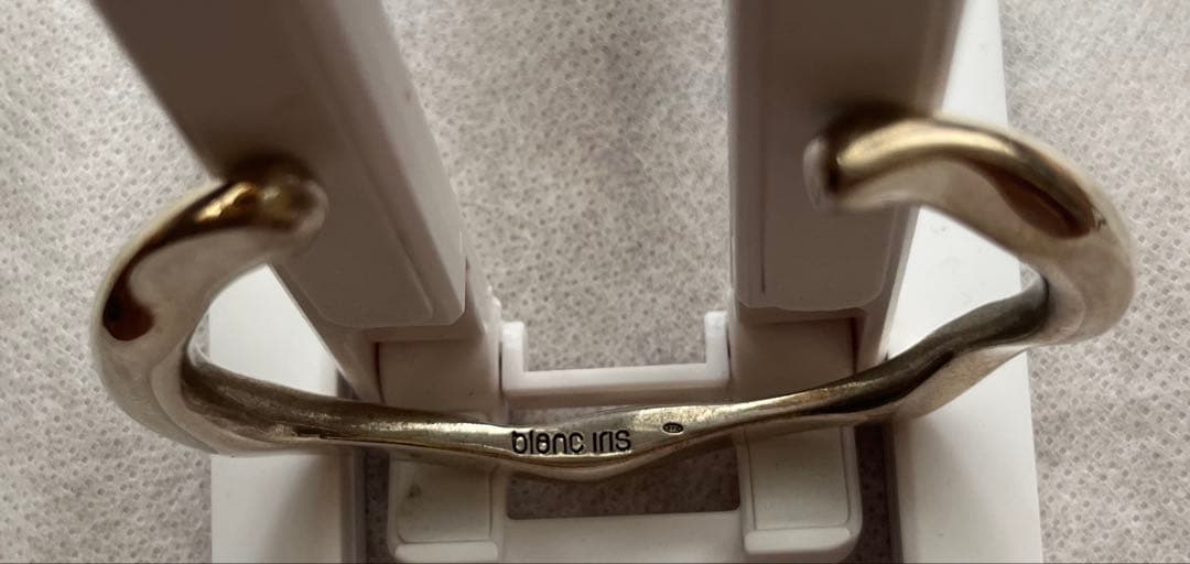 blanc iris BRACELET オリジナルポーチ付き