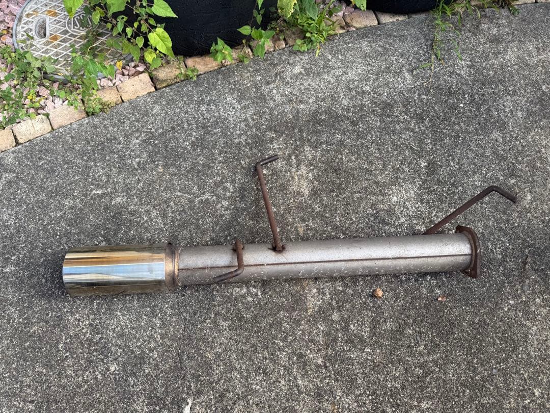 s14シルビア　リアピースマフラー