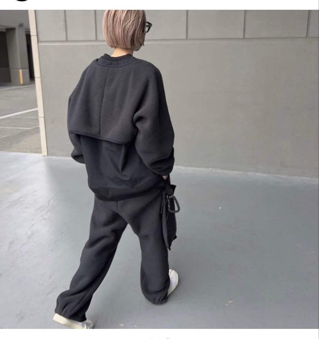 トップス m.u FLEECE RAGLAN PULLOVER japoness