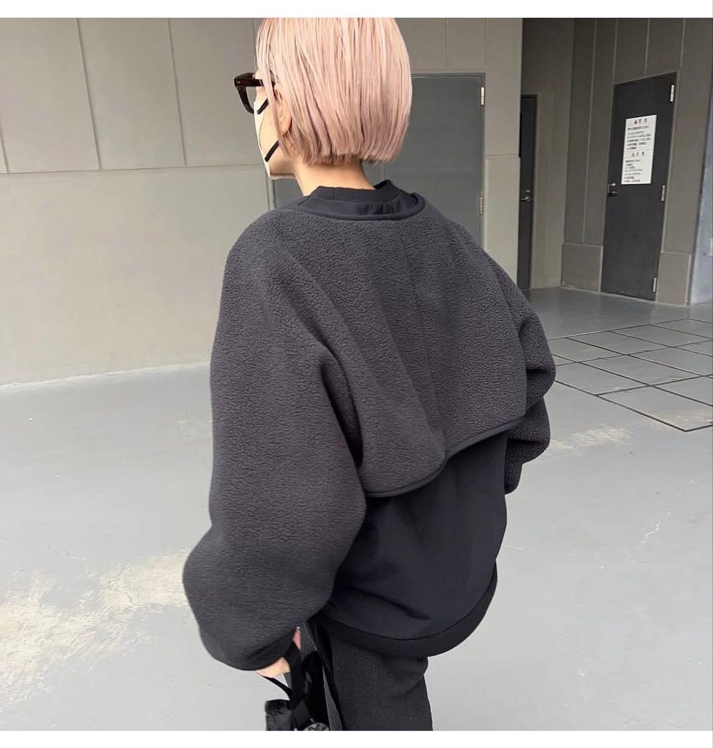 トップス m.u FLEECE RAGLAN PULLOVER japoness