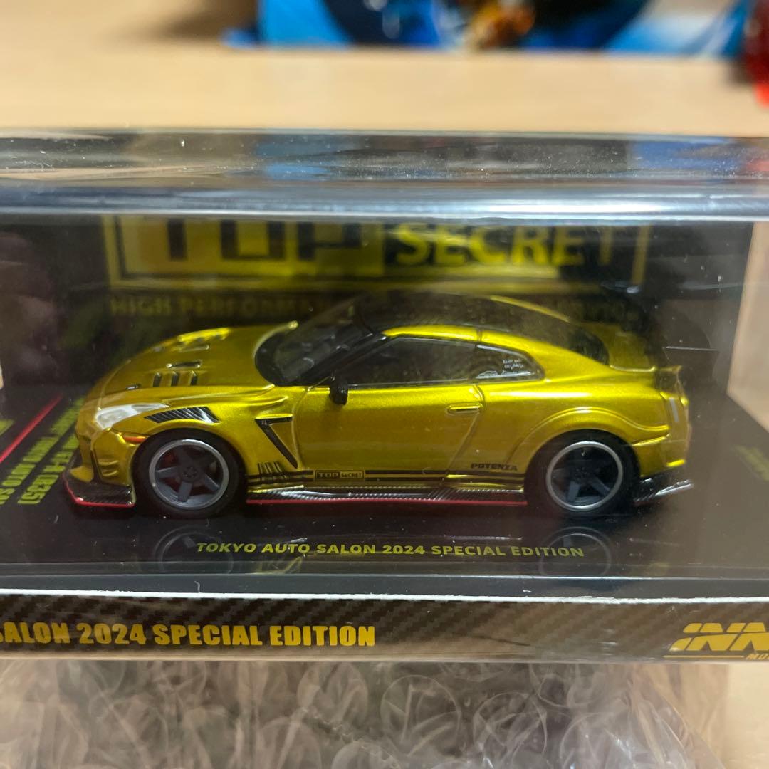 イノモデル 東京オートサロン 2024 トップシークレット ニッサン GT-R