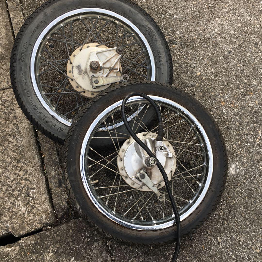 スーパーカブ110 ホイール