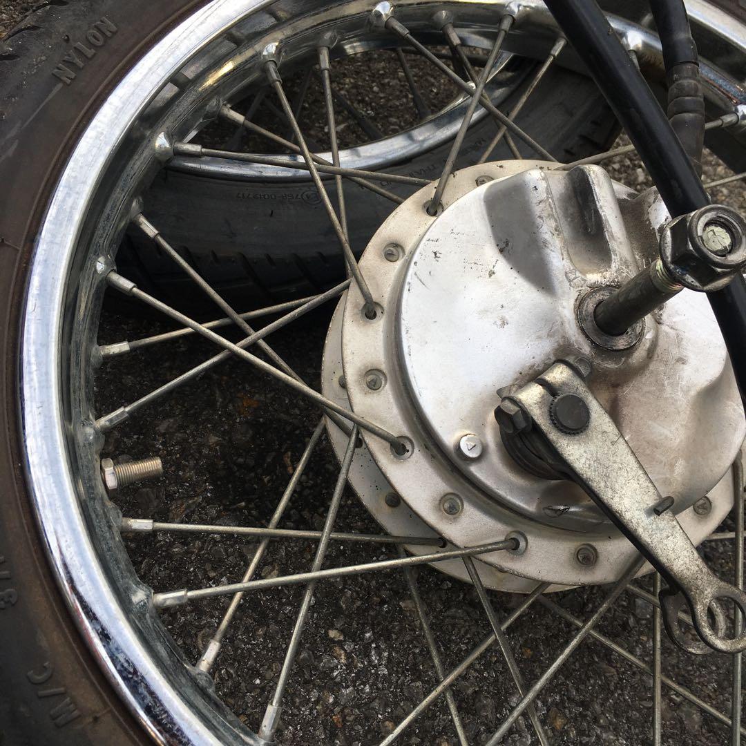 スーパーカブ110 ホイール