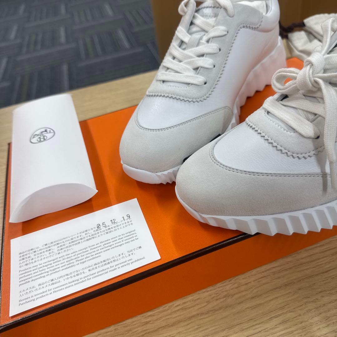 エルメス　スニーカー 《バウンシング》　37サイズ　白　新品未使用